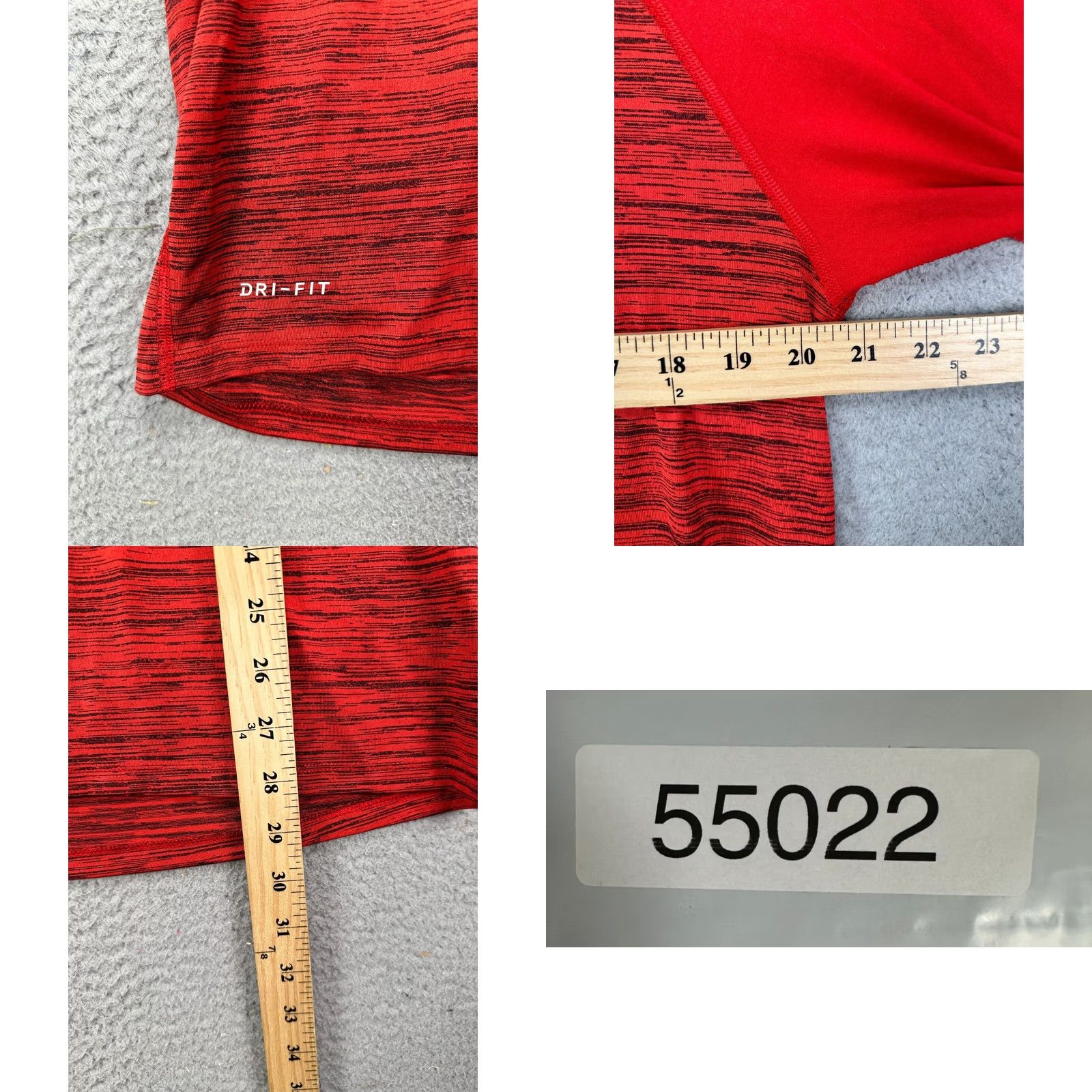 Nike Nike Ohio State Buckeyes Shirt Mens Large Dri-Fit Red T-Shirt Quarter Sleeve Tee Nike Dri-FIT Mens Large Red Ohio State Buckeyes Shirt Size US L / EU 52-54 / 3 - 8 Thumbnail