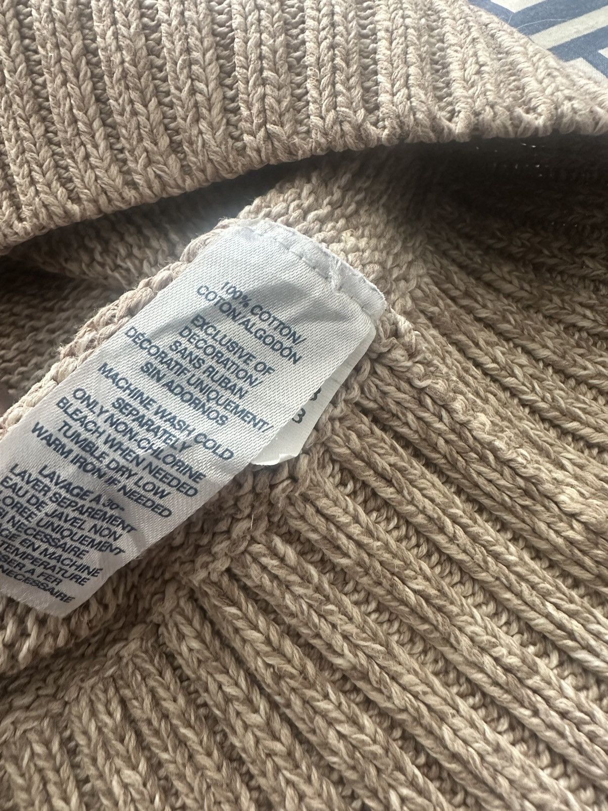 Chaps Ralph Lauren Vintage Ralph Lauren Chaps Cable Knit Jumper (new) Size US XL / EU 56 / 4 - 4 Thumbnail