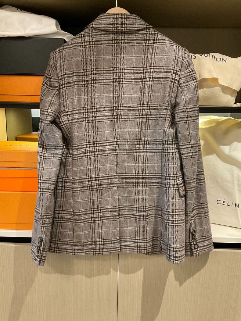 Loro Piana LORO PIANA Cashmere checkered suit Size XS / US 0-2 / IT 36-38 - 7 Thumbnail