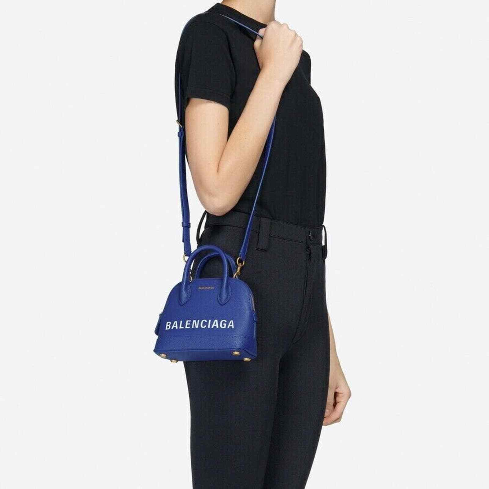 Balenciaga Balenciaga Ville Grained Top Handle Shoulder Crossbody Bag Size ONE SIZE - 7 Thumbnail