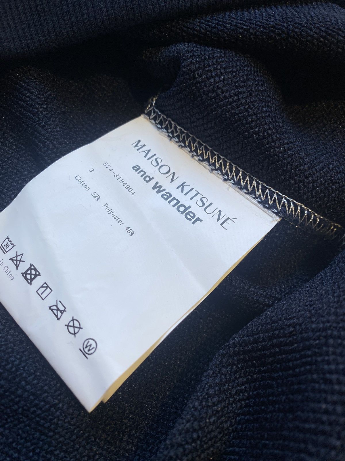 And Wander × Maison Kitsune And Wander X Maison Kitsuné Dry Cotton Sweatshirt Size US M / EU 48-50 / 2 - 8 Thumbnail