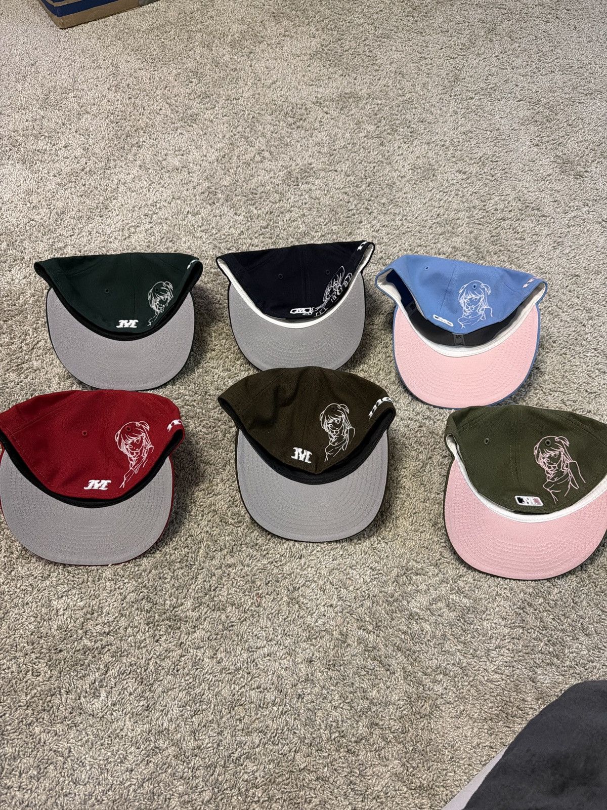mewt Mewt hat collection (7 1/2) Size ONE SIZE - 3 Thumbnail