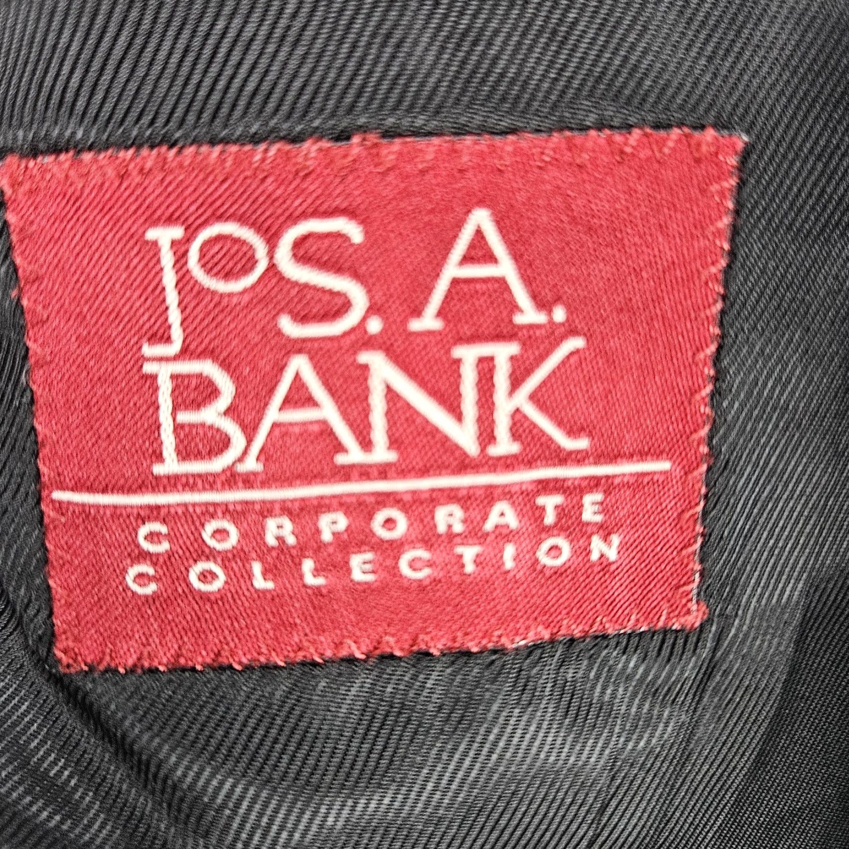Jos. A. Bank VINTAGE Jos A Bank Black Cashmere Wool Lanerossi Italian Corporate Collection Blazer 39R Size 40R - 3 Thumbnail