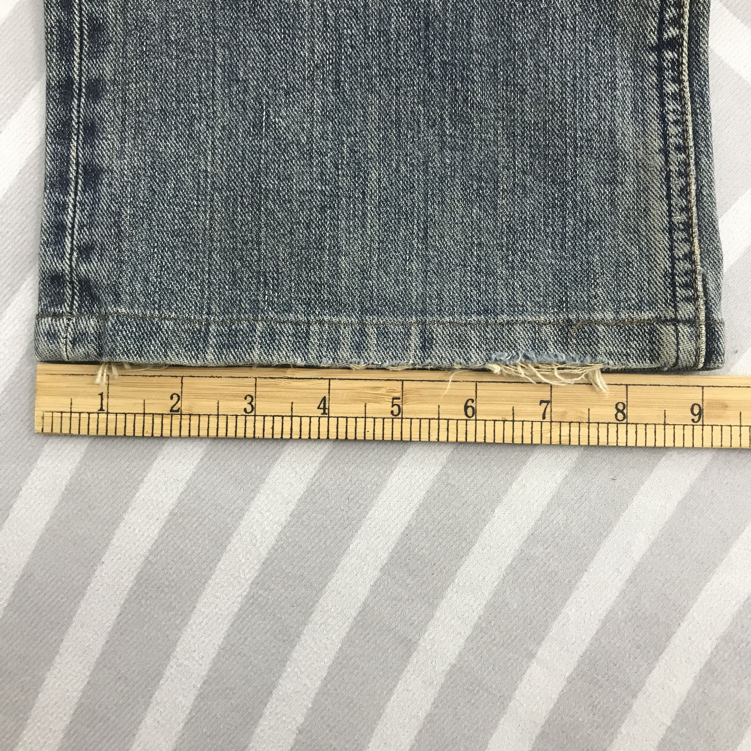 Japanese Brand × Lee × Vintage Flare Japan Denim Lee Distressed Bootcut Pants Size US 32 / EU 48 - 11 Thumbnail