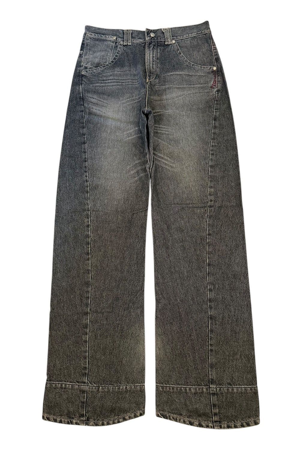Levi's LEVI’S ENGINEERED JEANS 2009 GREY WASHED TWISTED LEG DENIM Size US 30 / EU 46 - 7 Thumbnail