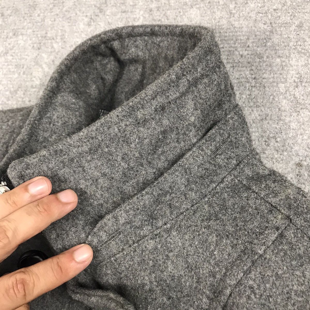 Japanese Brand × Michel Klein MICHEL KLEIN ZIPPER WOOL JACKET Size US M / EU 48-50 / 2 - 5 Thumbnail