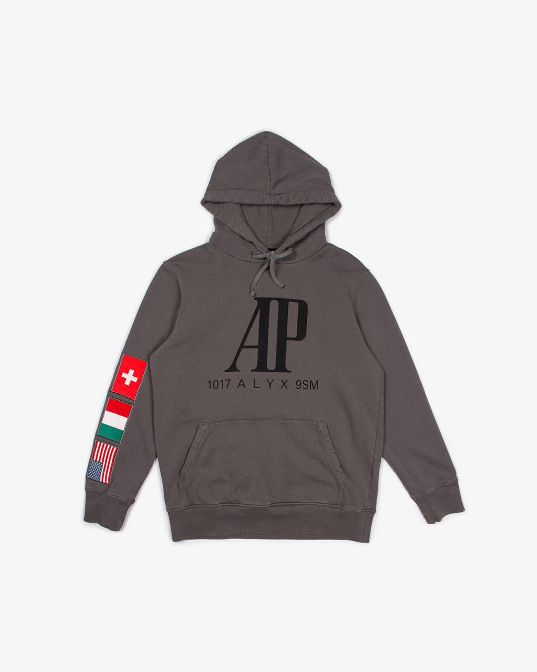 image of 1017 Alyx 9Sm x Audemars Piguet Alyx X Ap Friends And Family Hoodie in Grey, Men's (Size Large)
