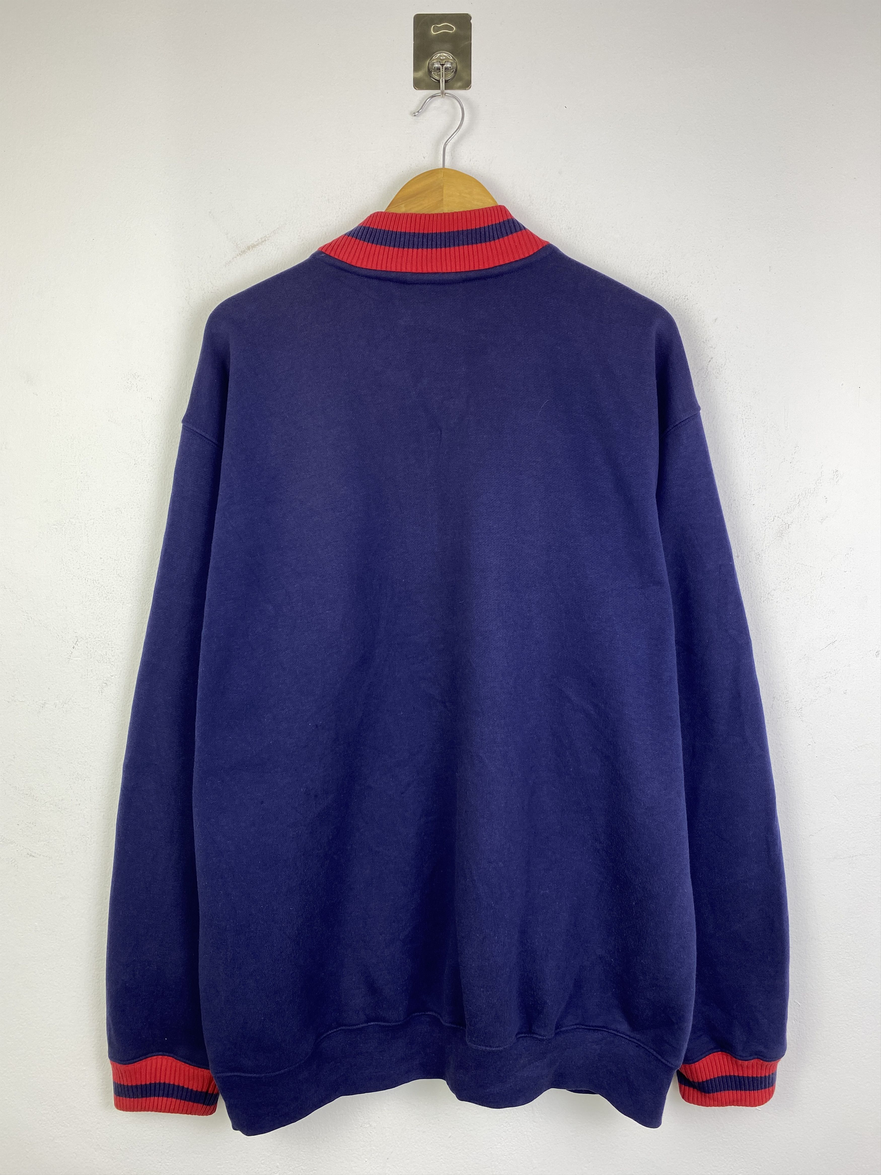 Adidas 90s Vintage Adidas Half Zipper Pullover Sweatshirt SH0278 Size US M / EU 48-50 / 2 - 3 Thumbnail