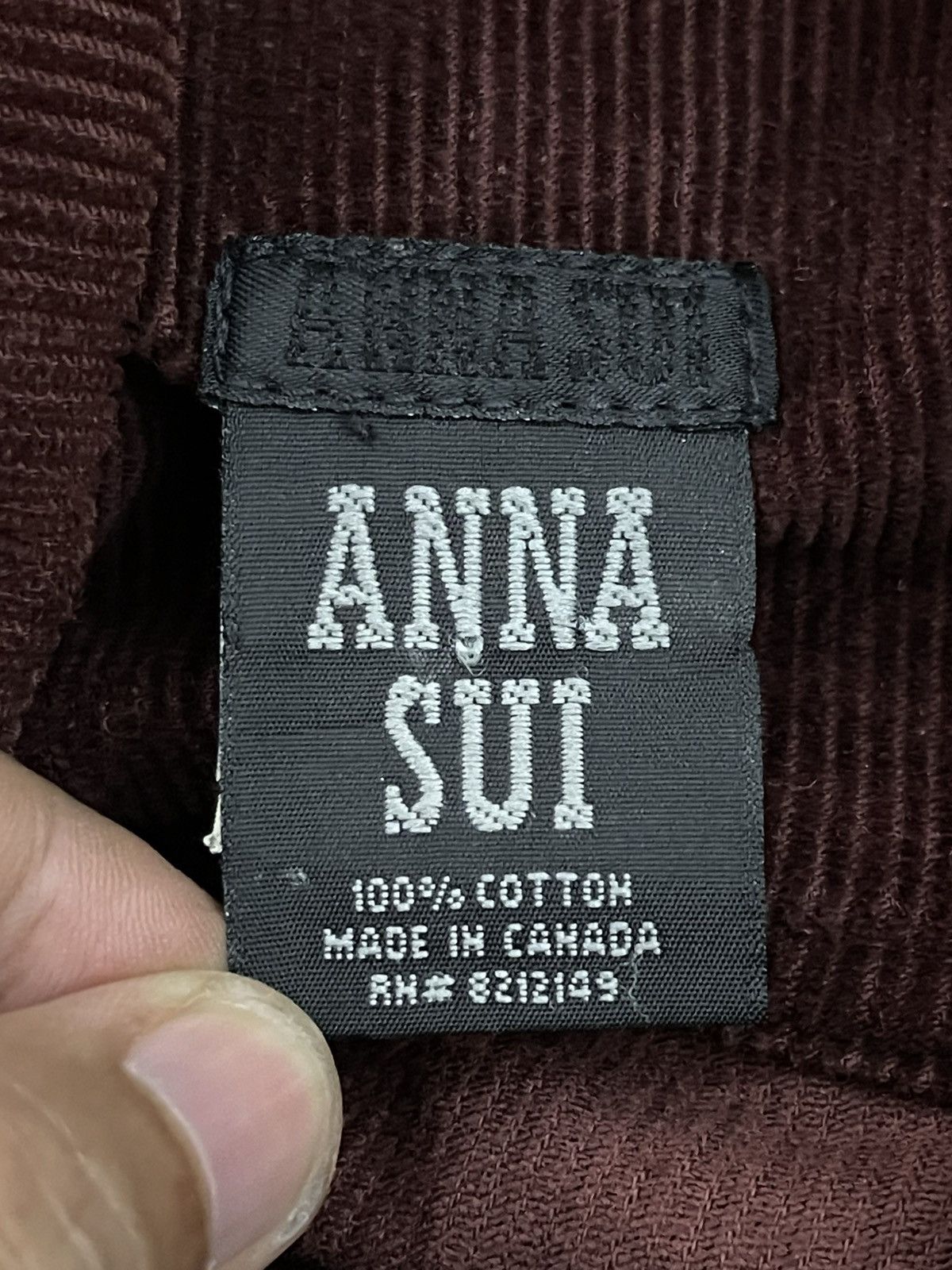 Anna Sui × Designer Anna Sui Corduroy Jacket Size S / US 4 / IT 40 - 5 Thumbnail