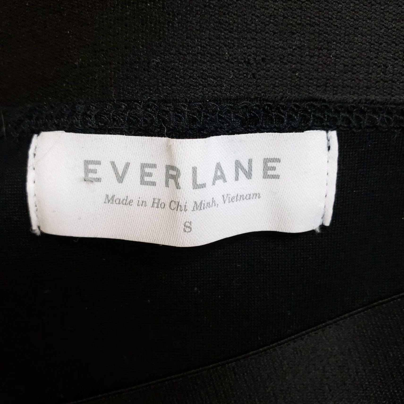 Everlane Everlane Womens Skirt Ponte Knit Pencil Sz Small Black Elastic Waist Size 28" / US 6 / IT 42 - 3 Thumbnail