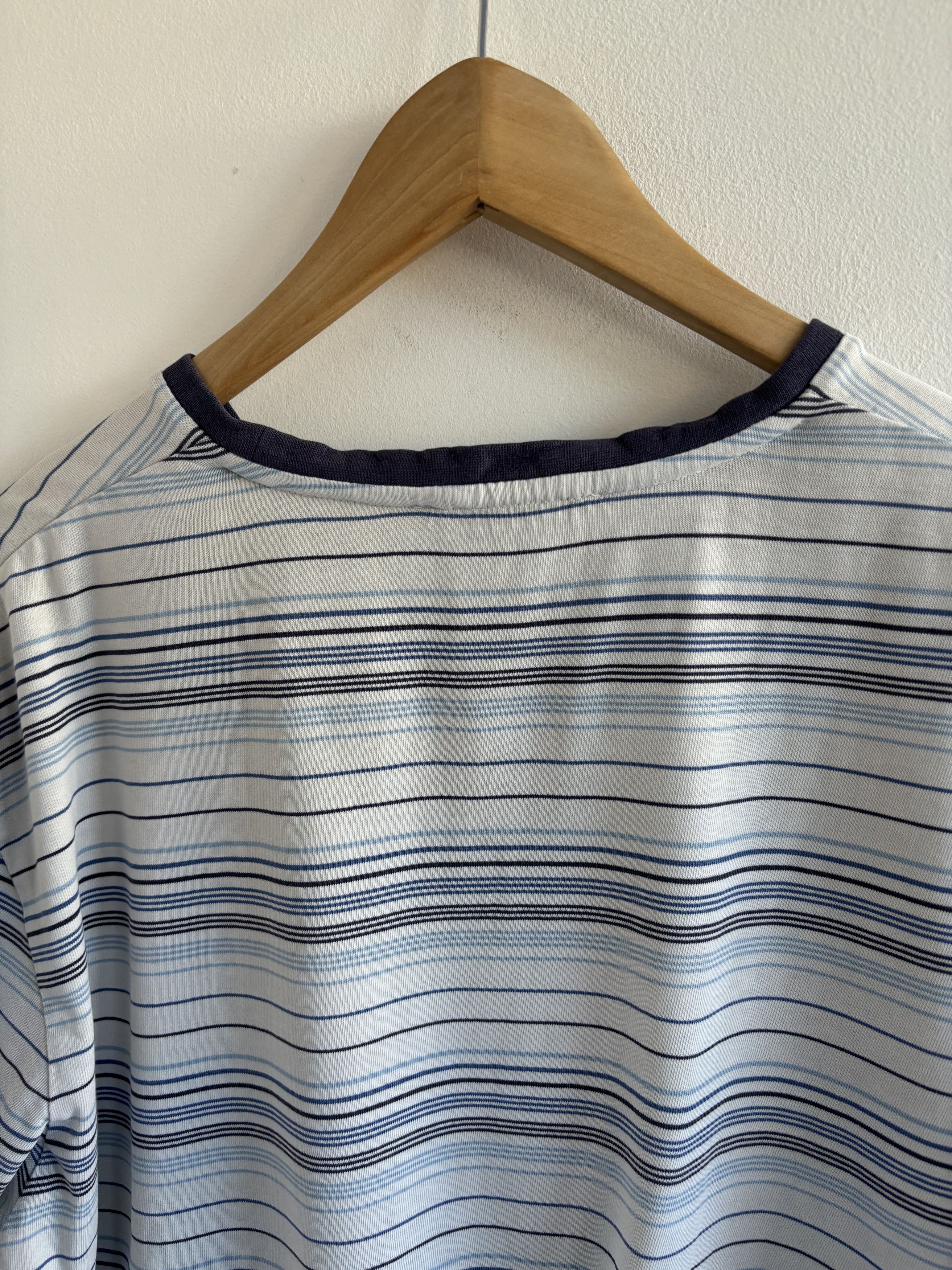 Yves Saint Laurent Vintage Yves Saint Lauren Stripped Tee Size US L / EU 52-54 / 3 - 9 Thumbnail