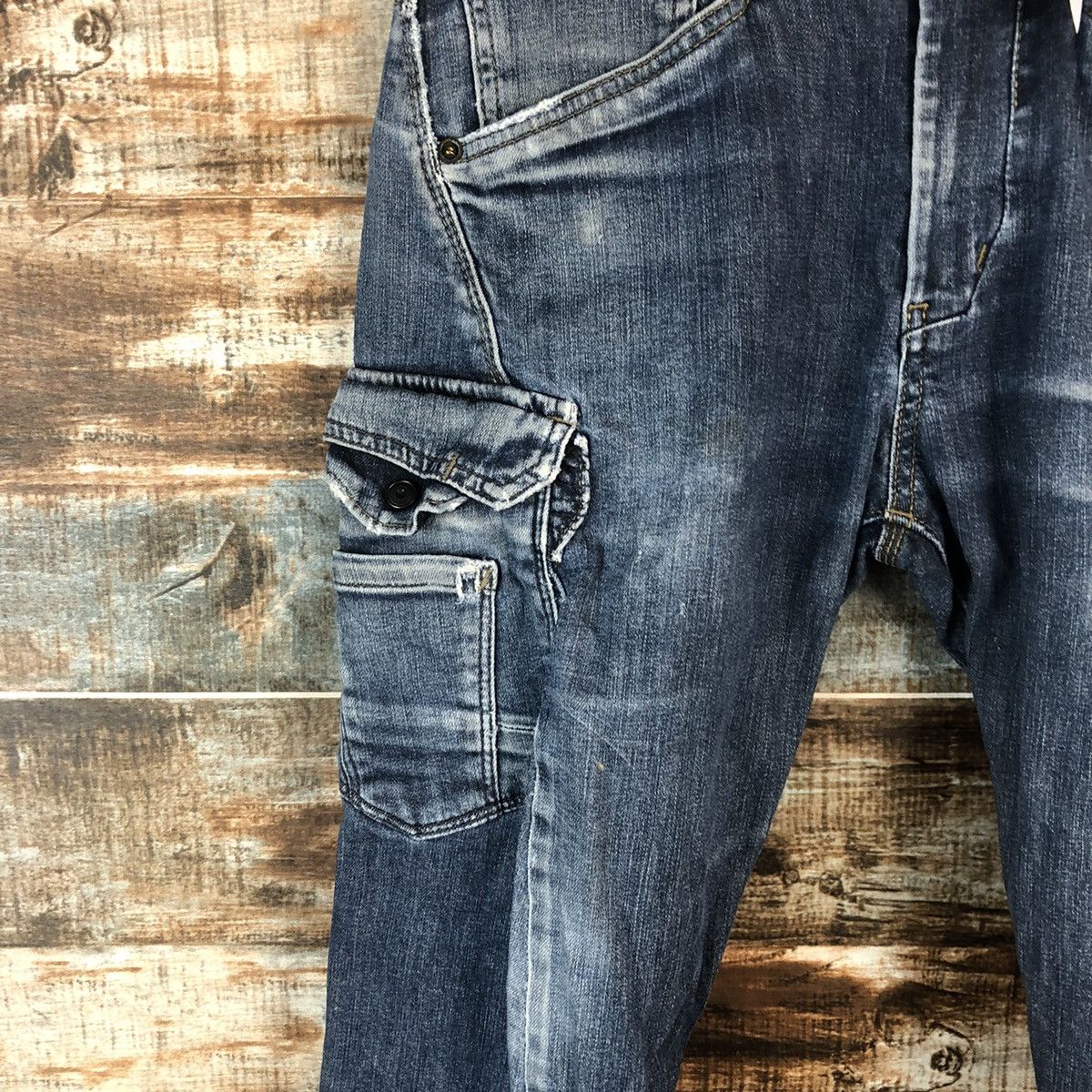 Japanese Brand Even River Black Distressed Denim Pants #A2107 Size US 30 / EU 46 - 9 Thumbnail