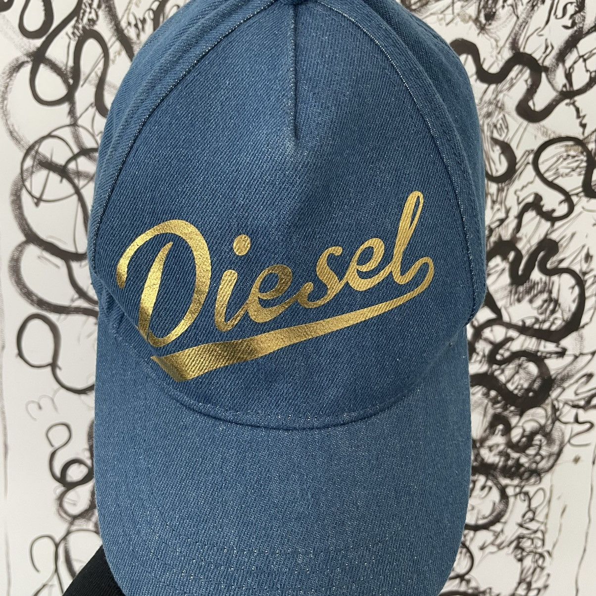 Diesel Vintage Diesel Streetwear Hat Cap Y2k Size ONE SIZE - 4 Thumbnail