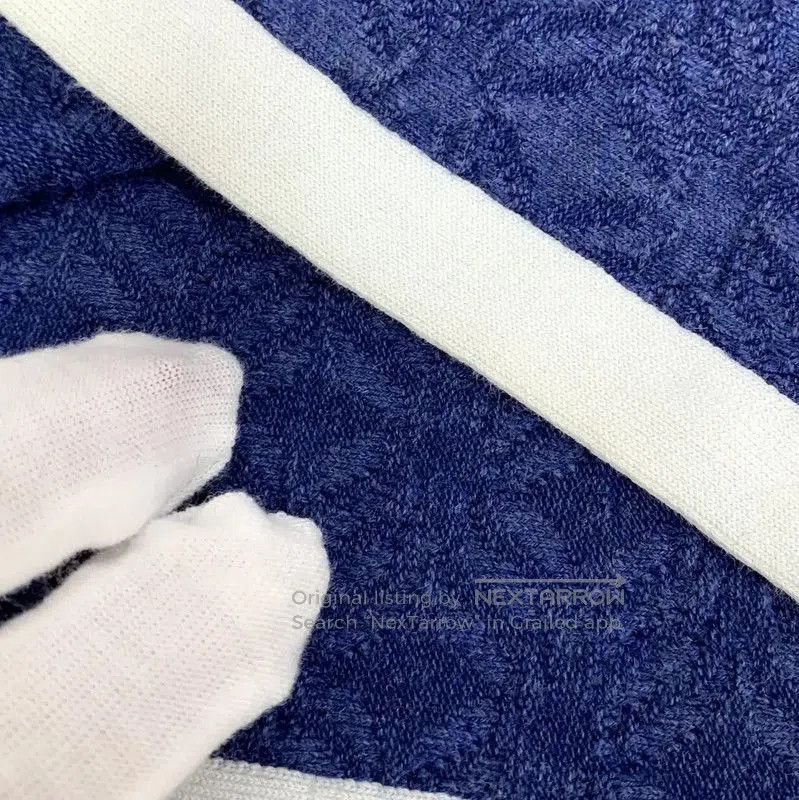 Chanel Chanel Deep Blue Cotton Women's Shorts . Size 22" - 9 Thumbnail
