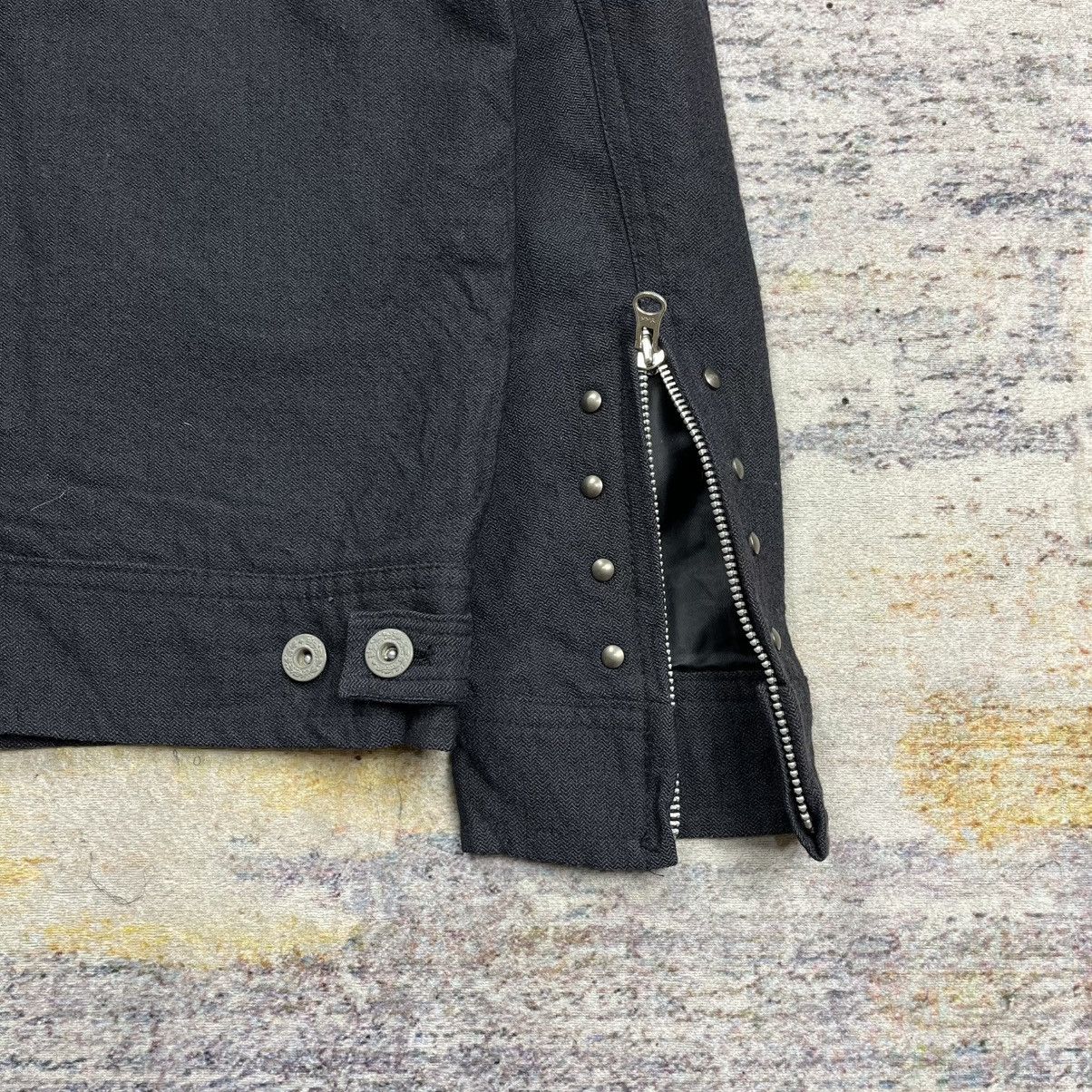 Le Grande Bleu (L.G.B.) Sergeant salute + L.z.g trucker fur collar jacket vkei style Size US S / EU 44-46 / 1 - 9 Thumbnail
