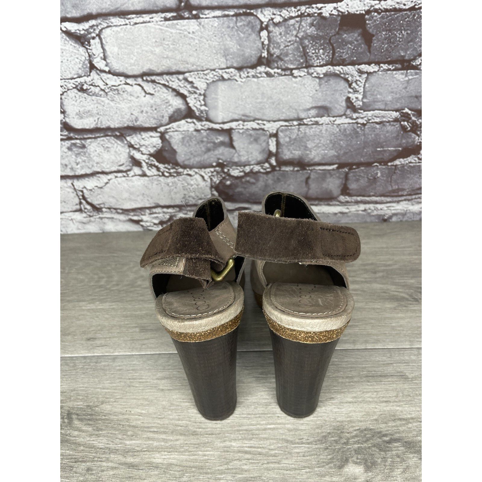 Other Apepazza Parma Brown Taupe Leather Peep Toe Heeed Booties Wo Size US 7.5 / IT 37.5 - 6 Thumbnail