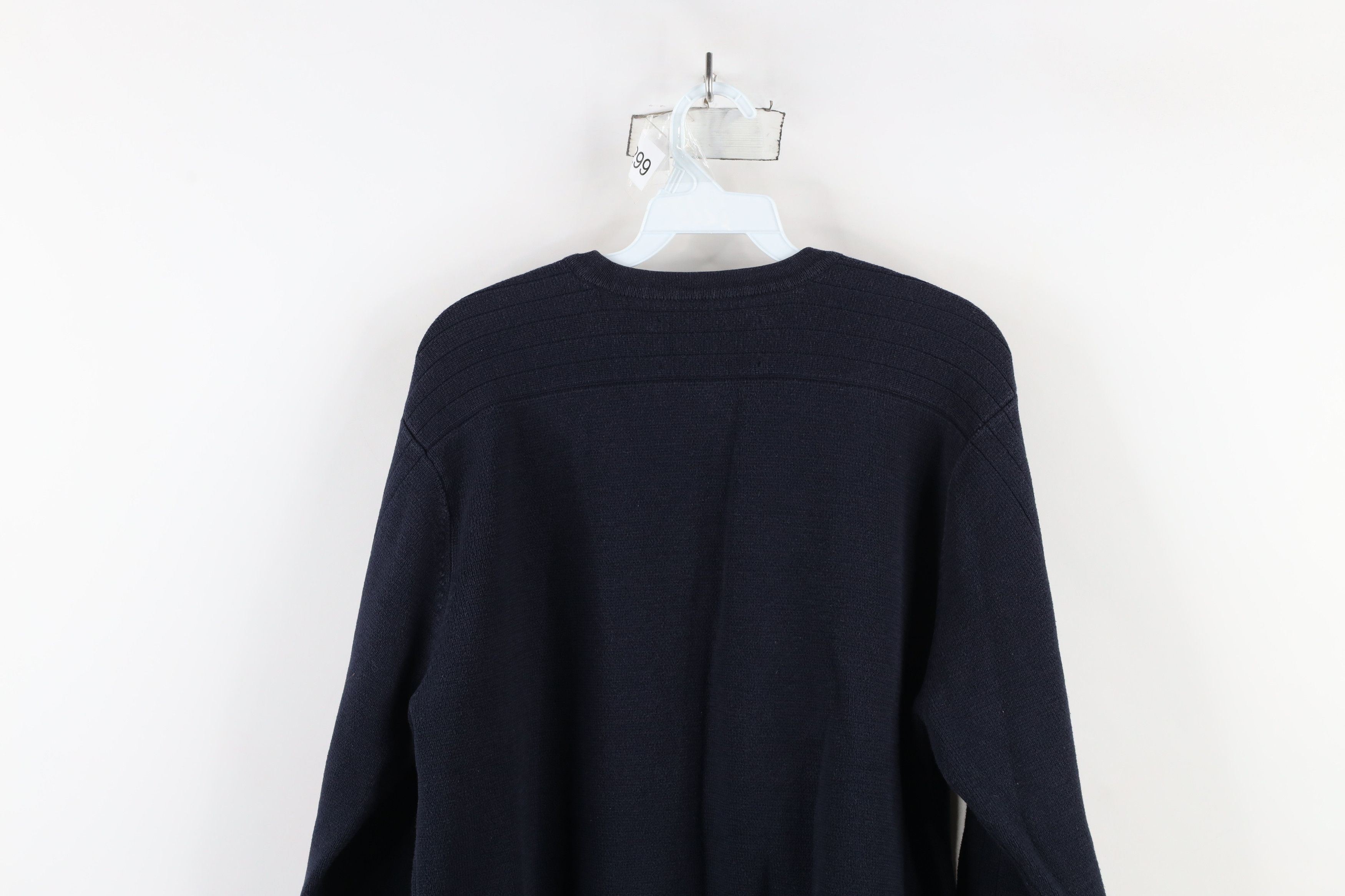 Abercrombie & Fitch × Vintage Vintage Abercrombie & Fitch Heavyweight Knit V-Neck Sweater Size US L / EU 52-54 / 3 - 9 Thumbnail