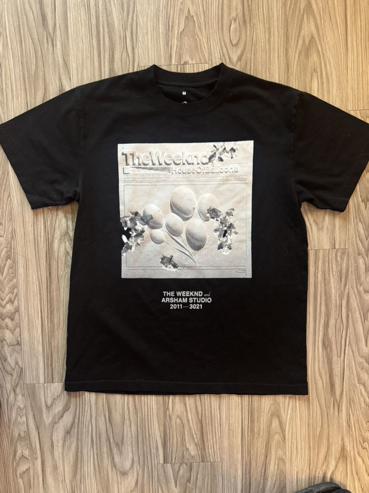 The Weeknd The Weeknd × Daniel Arsham Studio – HOB 10th Anniversary Tee Size US M / EU 48-50 / 2 - 1 Thumbnail