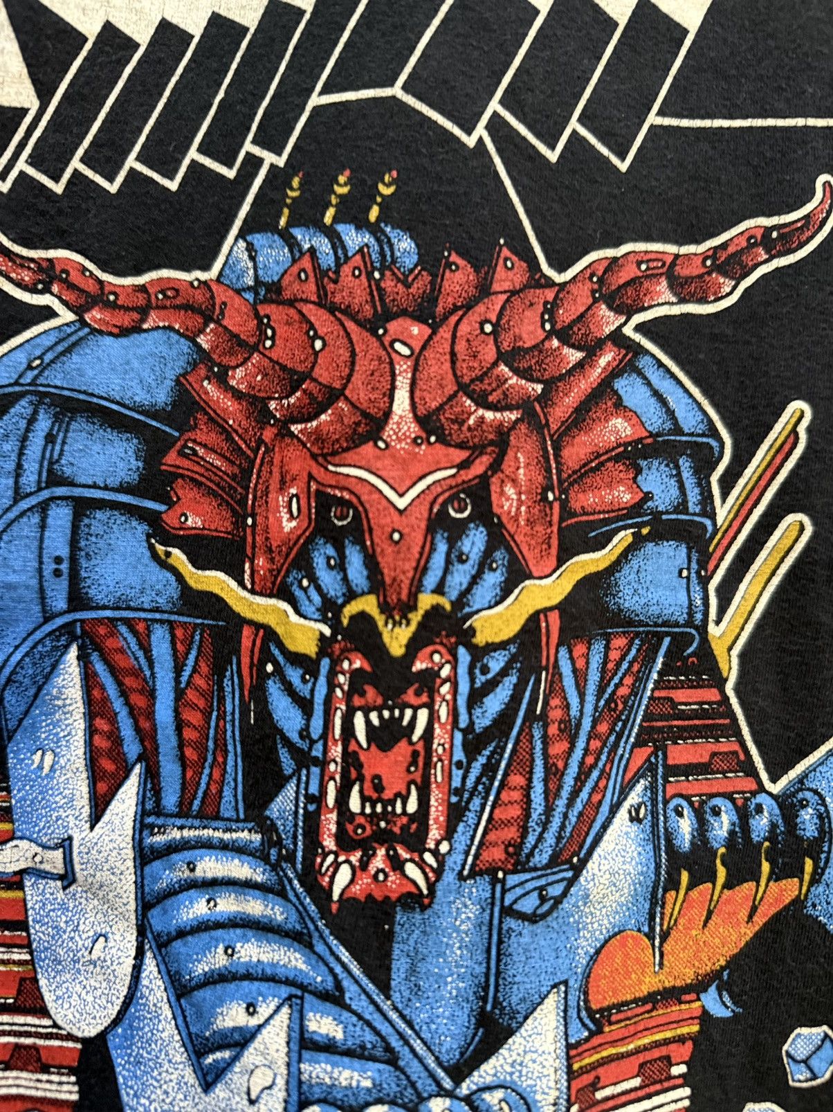 Band Tees Vintage 80s Judas Priest The Metallian Tour Japan Faded Tee Size US M / EU 48-50 / 2 - 5 Thumbnail