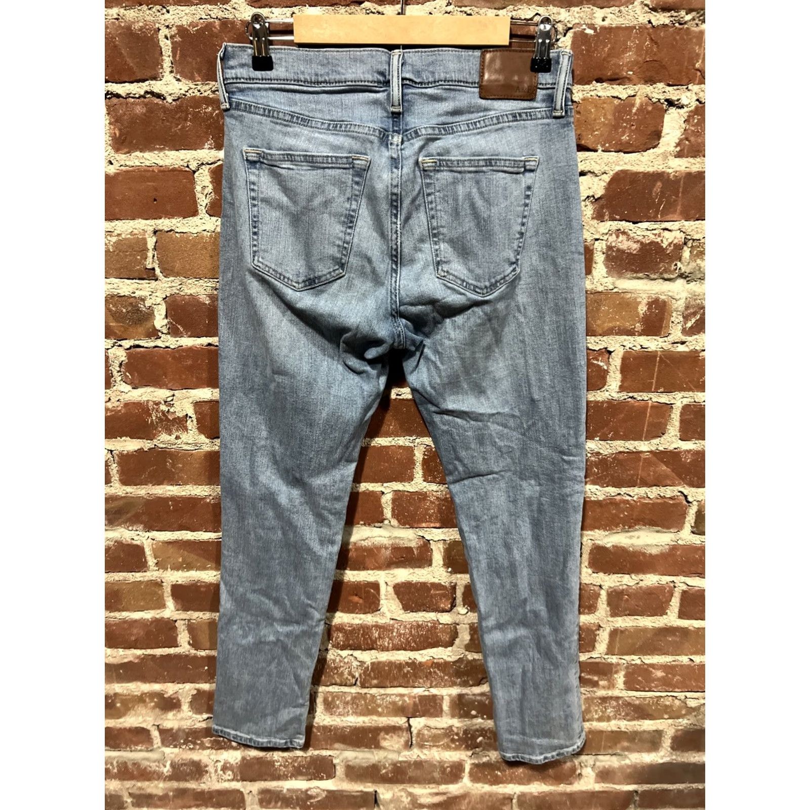 Abercrombie & Fitch Abercrombie & Fitch Jeans Slim 30x32 Men Blue Stretch Athletic Rustin Regular Inseam 32"} Size US 30 / EU 46 - 3 Thumbnail