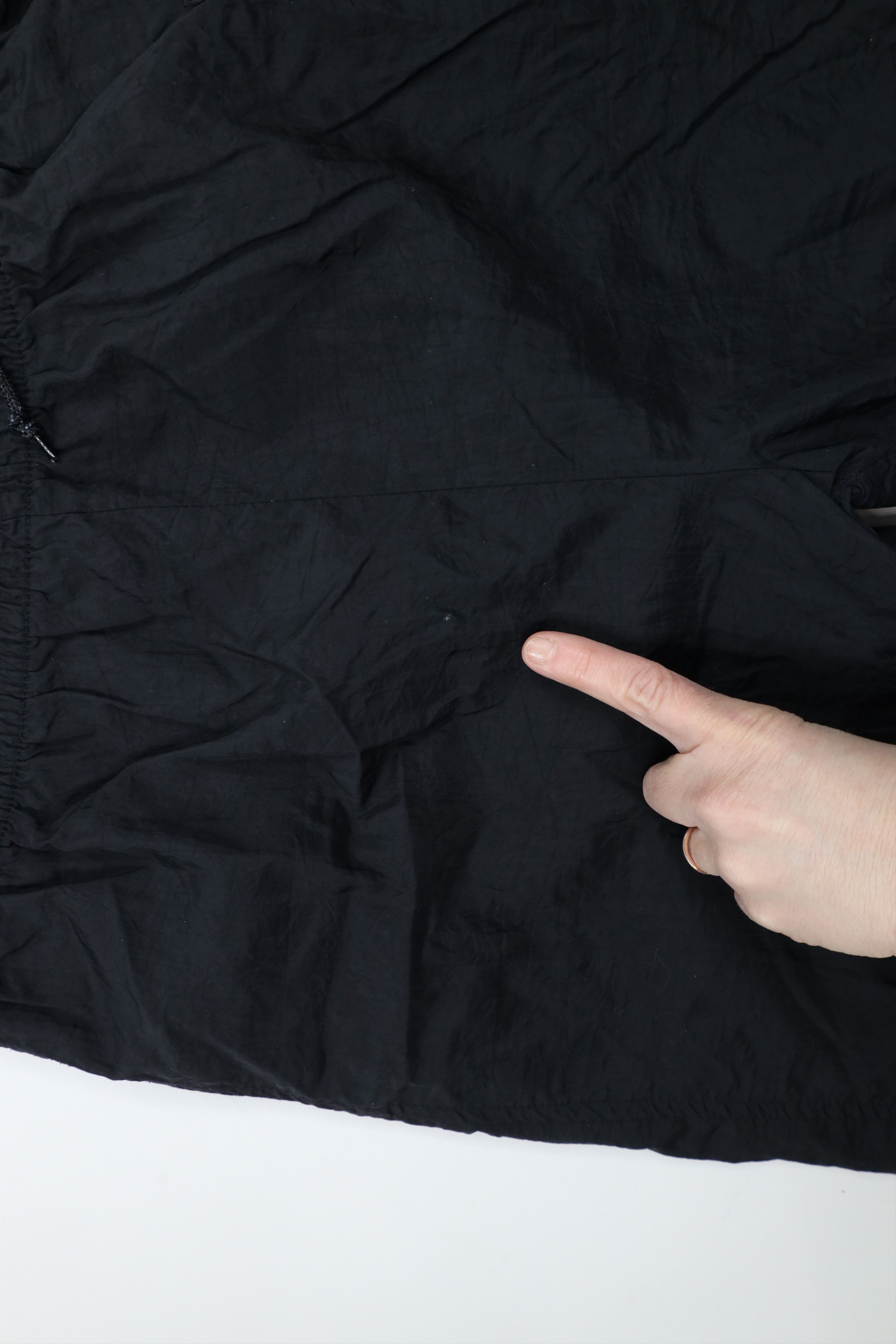 Reebok × Vintage Vintage 90s Reebok Nylon Windbreaker Joggers Pants Black Size US 36 / EU 52 - 7 Thumbnail