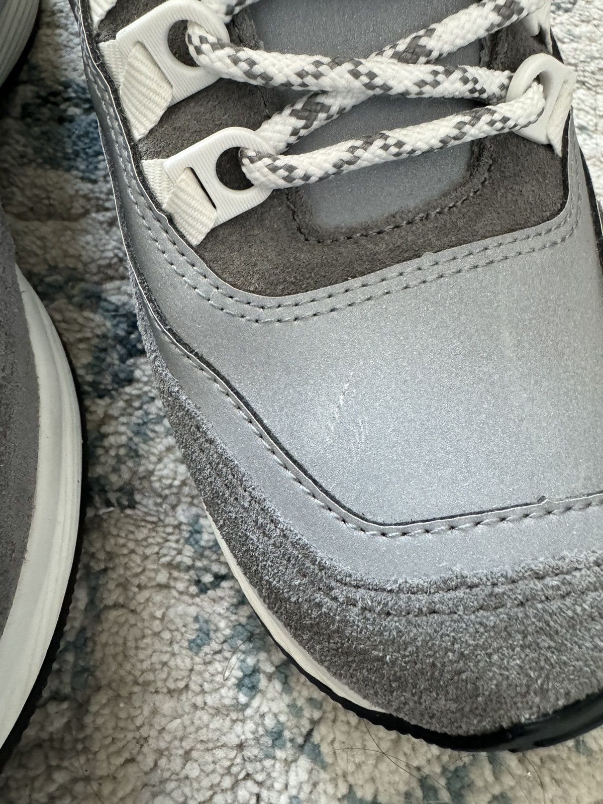 A.P.C. Bnwt $325 8.5 A.P.C. Reflective jay sneakers classic Size US 8.5 / EU 41-42 - 4 Thumbnail