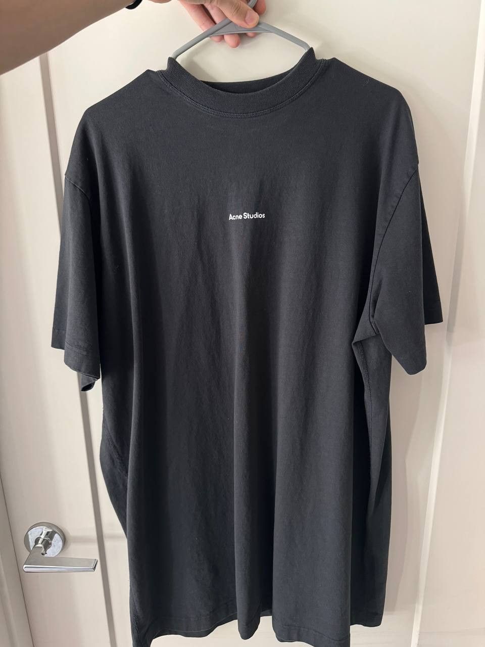 Acne Studios ACNE STUDIOS Black Printed T-Shirt Size US M / EU 48-50 / 2 - 1 Thumbnail