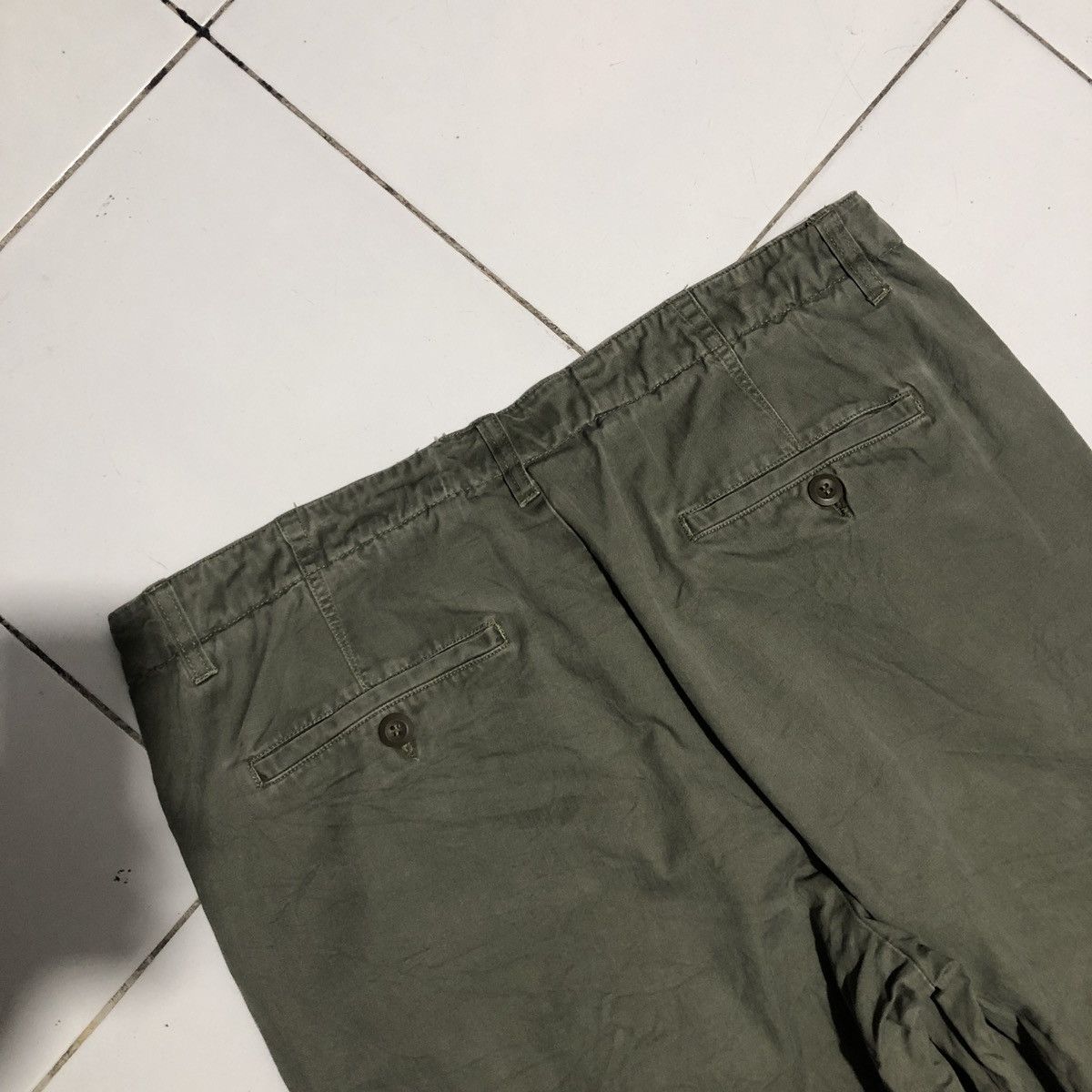 Oshkosh Y2k baggy OSHKOSH OLIVE GREEN WORKWEAR PANTS Size US 36 / EU 52 - 4 Thumbnail