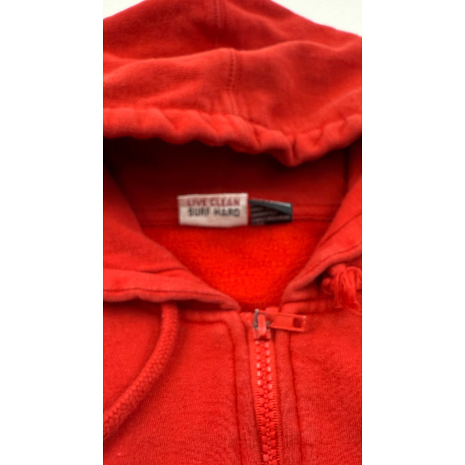 Logo 7 Jack's Surfboards Hoodie Mens Medium Red Fleece Logo Pullover Hooded Long Sleeve Breathable Pockets Outdoor Mens Size US M / EU 48-50 / 2 - 7 Thumbnail