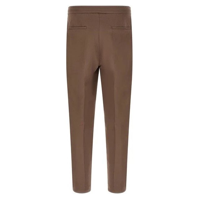 Brunello Cucinelli BRUNELLO CUCINELLI Brown Linen Trousers New & Authentic (Men Size US 34 / EU 50 - 2 Thumbnail