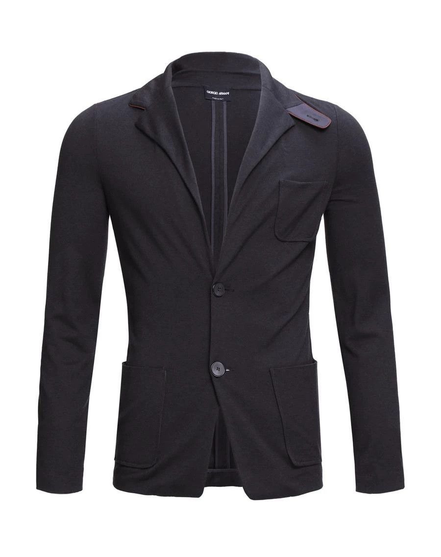 Giorgio Armani Giorgio Armani Wool Blend Suit Jacket Size US L / EU 52-54 / 3 - 1 Thumbnail