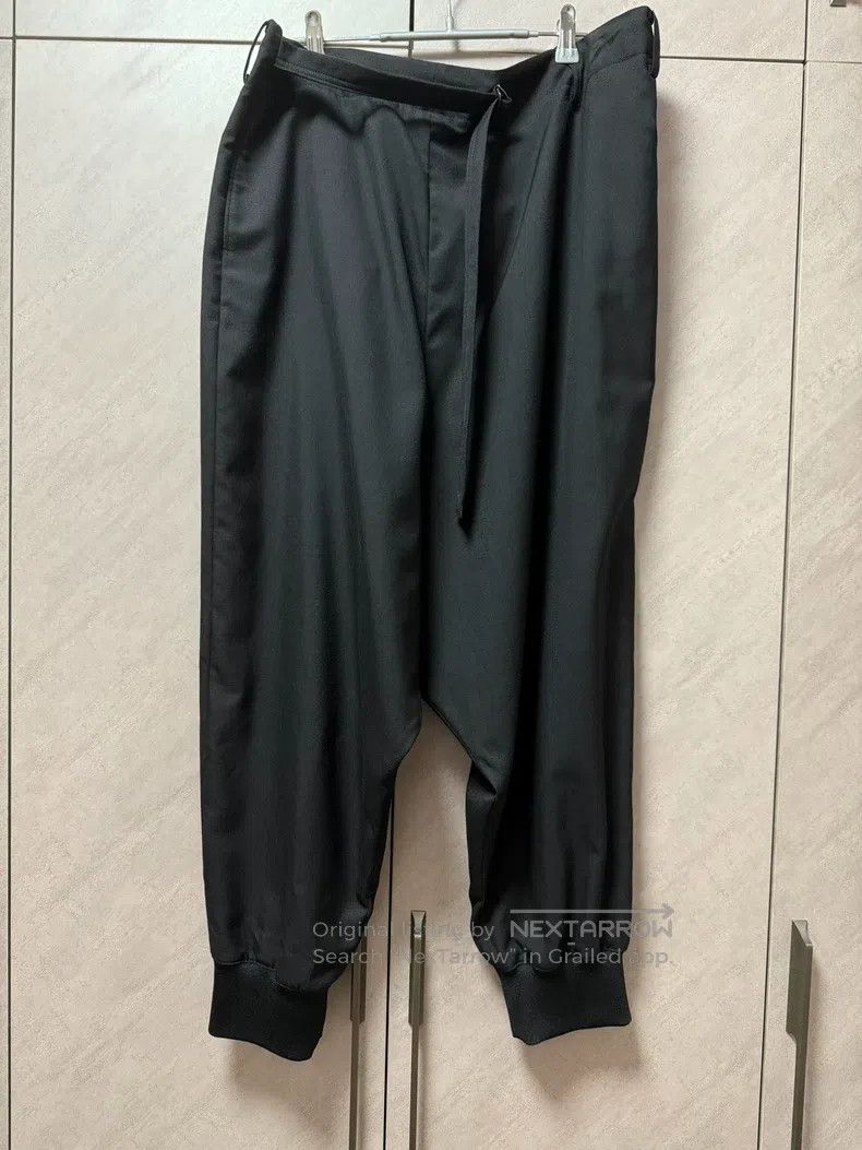 Yohji Yamamoto Yohji Yamamoto size 3 Asymmetric wool trousers Size US 30 / EU 46 - 1 Thumbnail