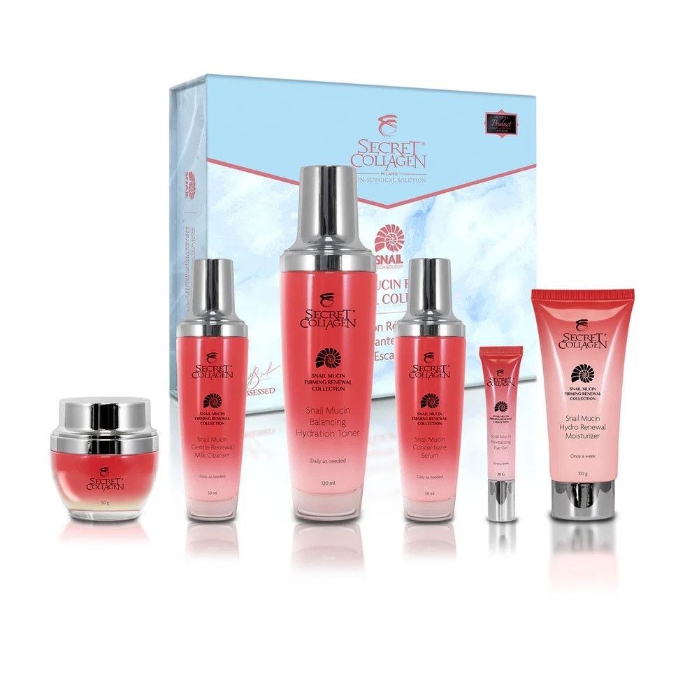 Skin Secret Collagen Snail Mucin Luxury Skincare 6-Piece Set Size ONE SIZE - 2 Thumbnail