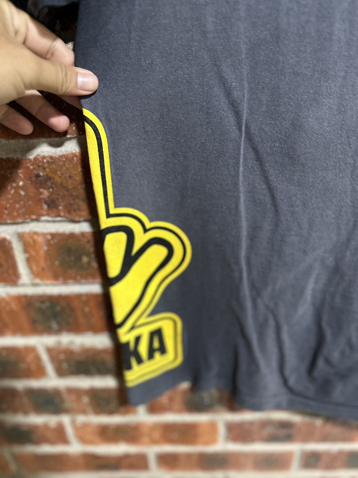 Japanese Brand Thrashed Vintage Fashaka Sun Faded Tee Size US L / EU 52-54 / 3 - 8 Thumbnail