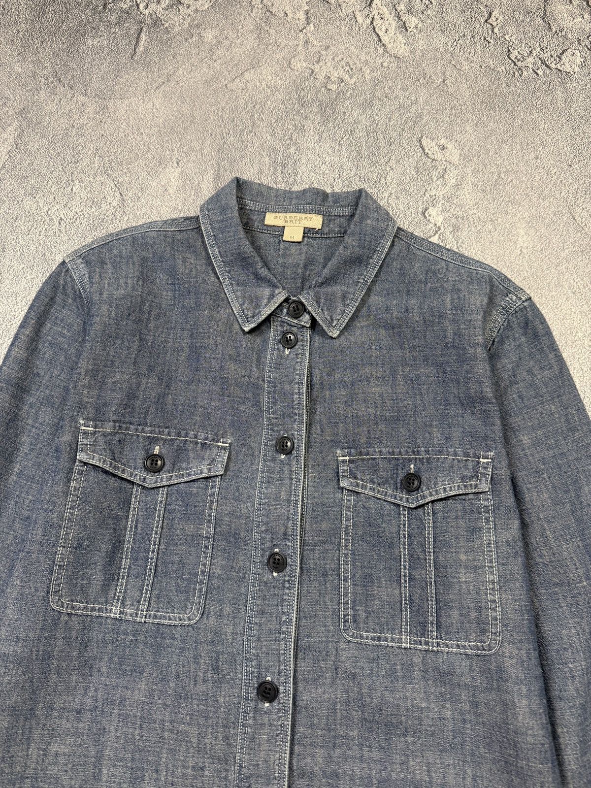 Burberry Burberry Brit Shirt Button Up Size US M / EU 48-50 / 2 - 3 Thumbnail