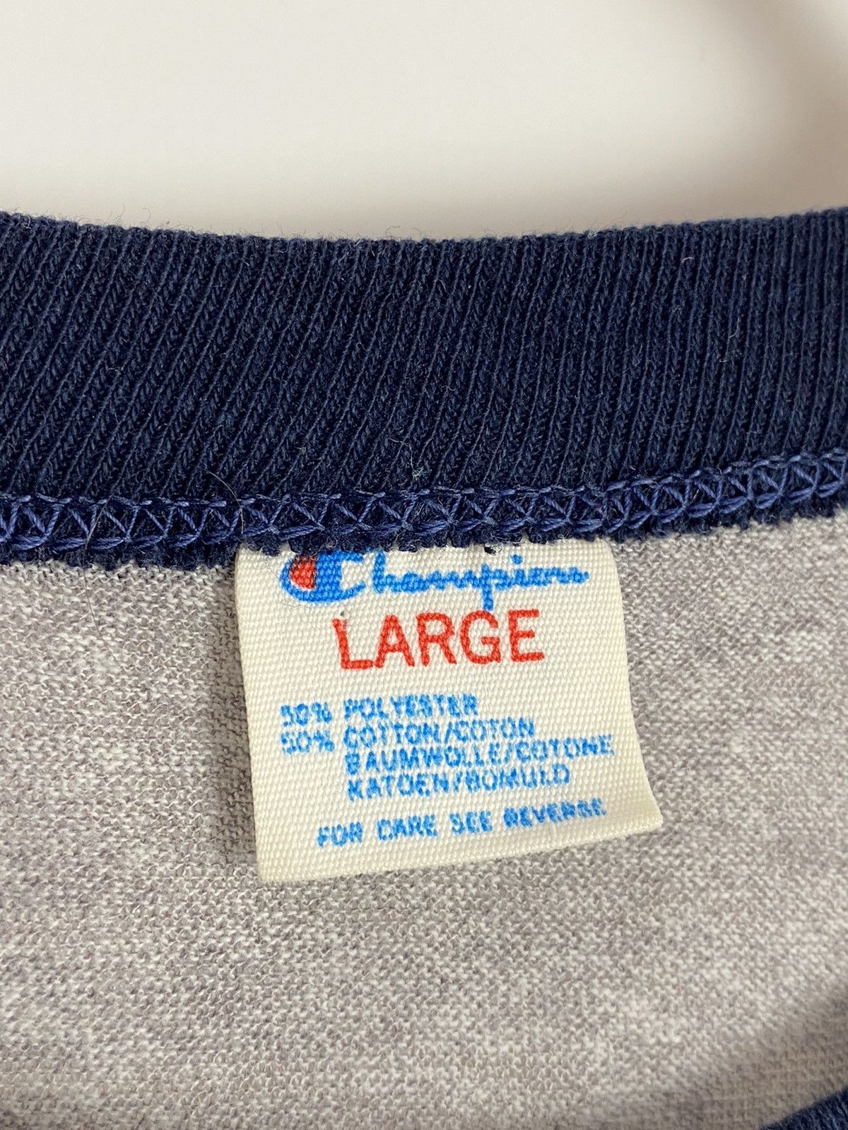 Champion 1980’s Vintage Champion Arizona State Blend Ringer Tee Size US L / EU 52-54 / 3 - 4 Thumbnail