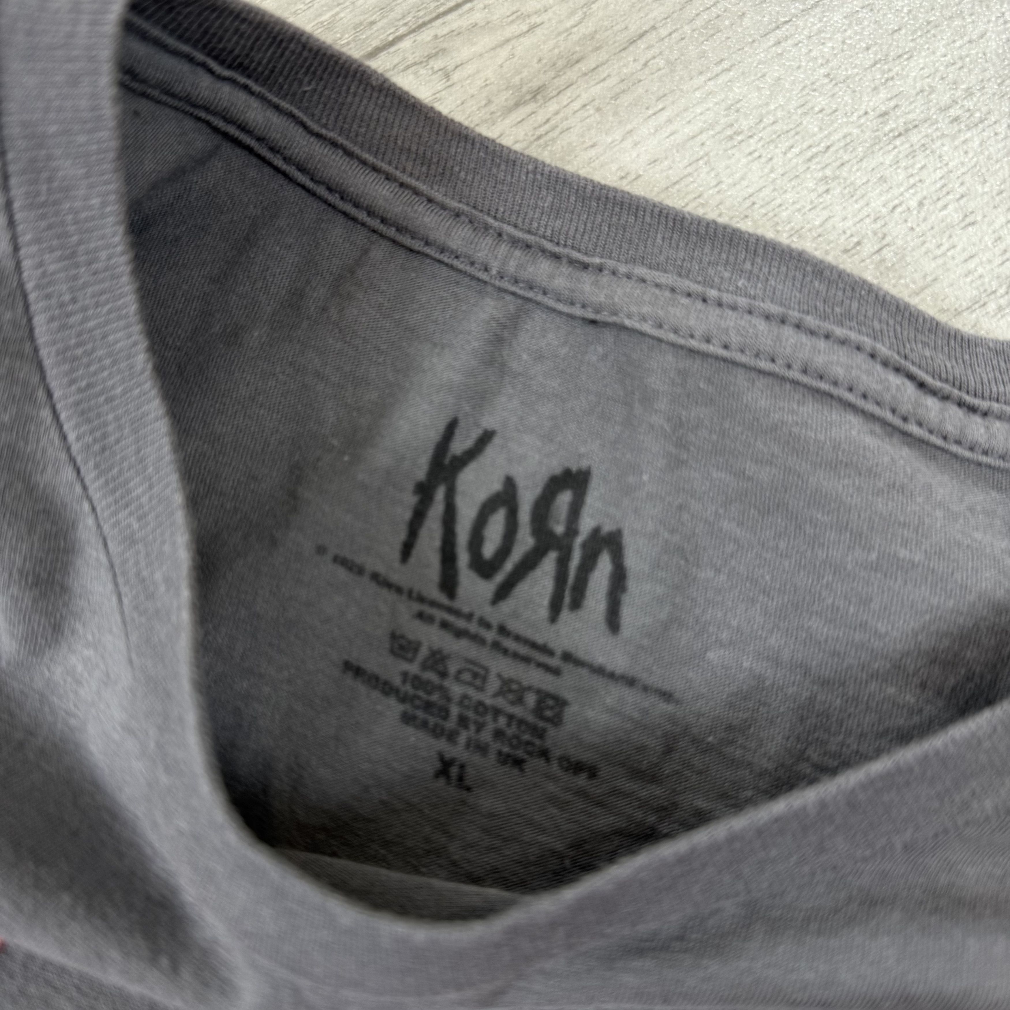 Vintage Korn Rock Band Graphic Tee Shirt Size US XL / EU 56 / 4 - 6 Thumbnail