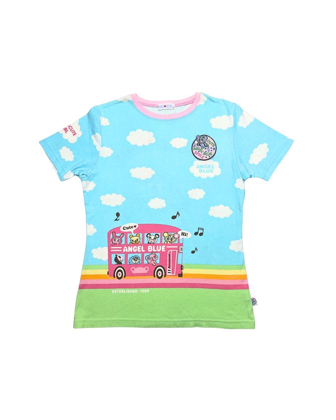 Angel Blue angel blue rainbow bus graphic tee Size S / US 4 / IT 40 - 1 Thumbnail