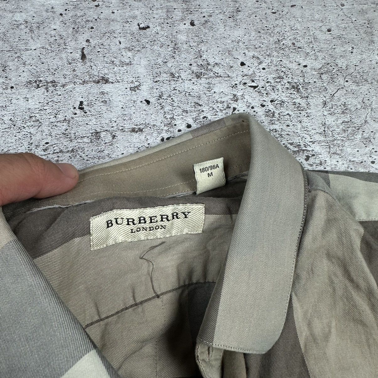 Burberry Burberry London Nova Check Full Patterned Button Up Shirt Size US M / EU 48-50 / 2 - 6 Thumbnail