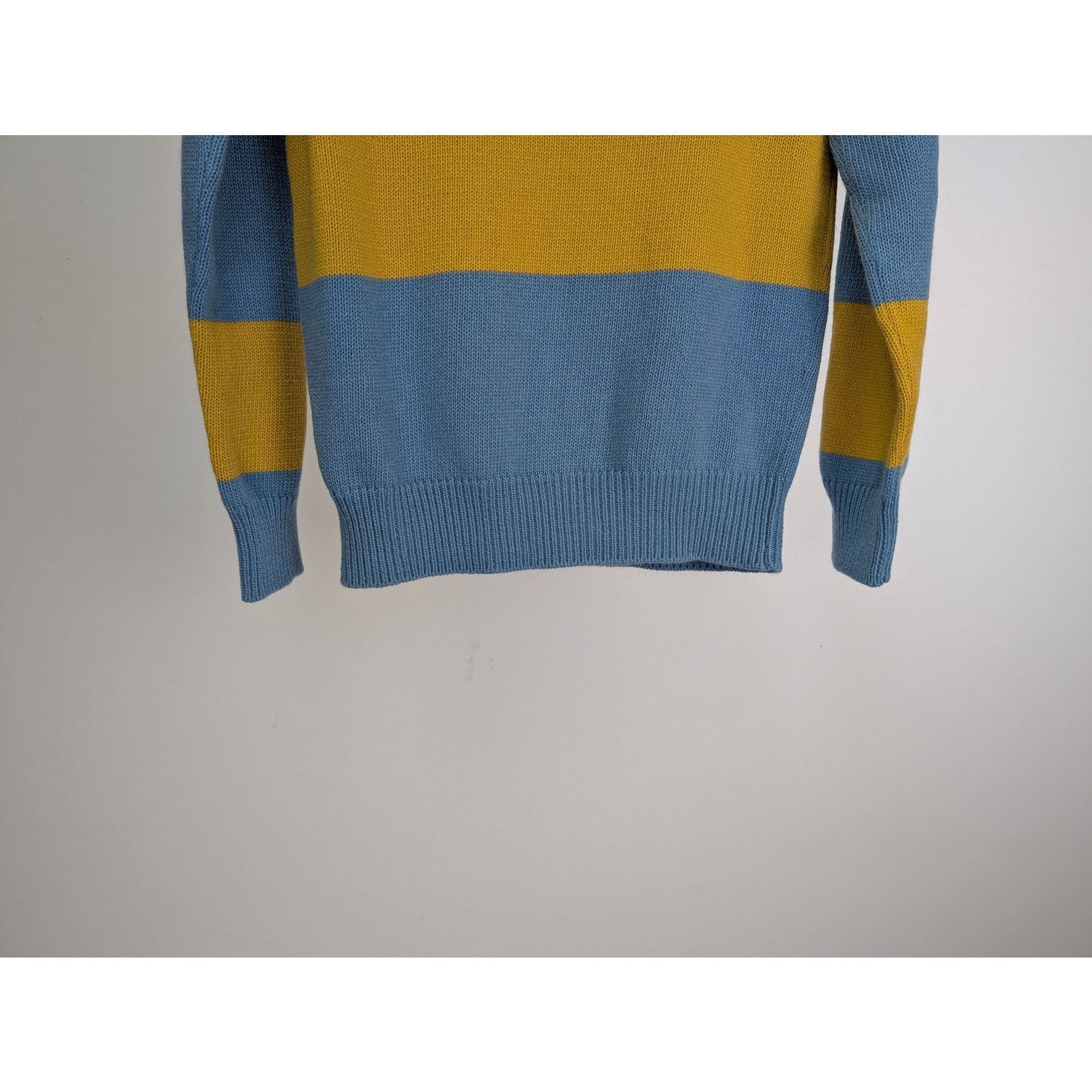 Aime Leon Dore × Drake's o1rshd1 ALD Stripe Integral Collar Full Sleeve Sweater Size US L / EU 52-54 / 3 - 9 Thumbnail