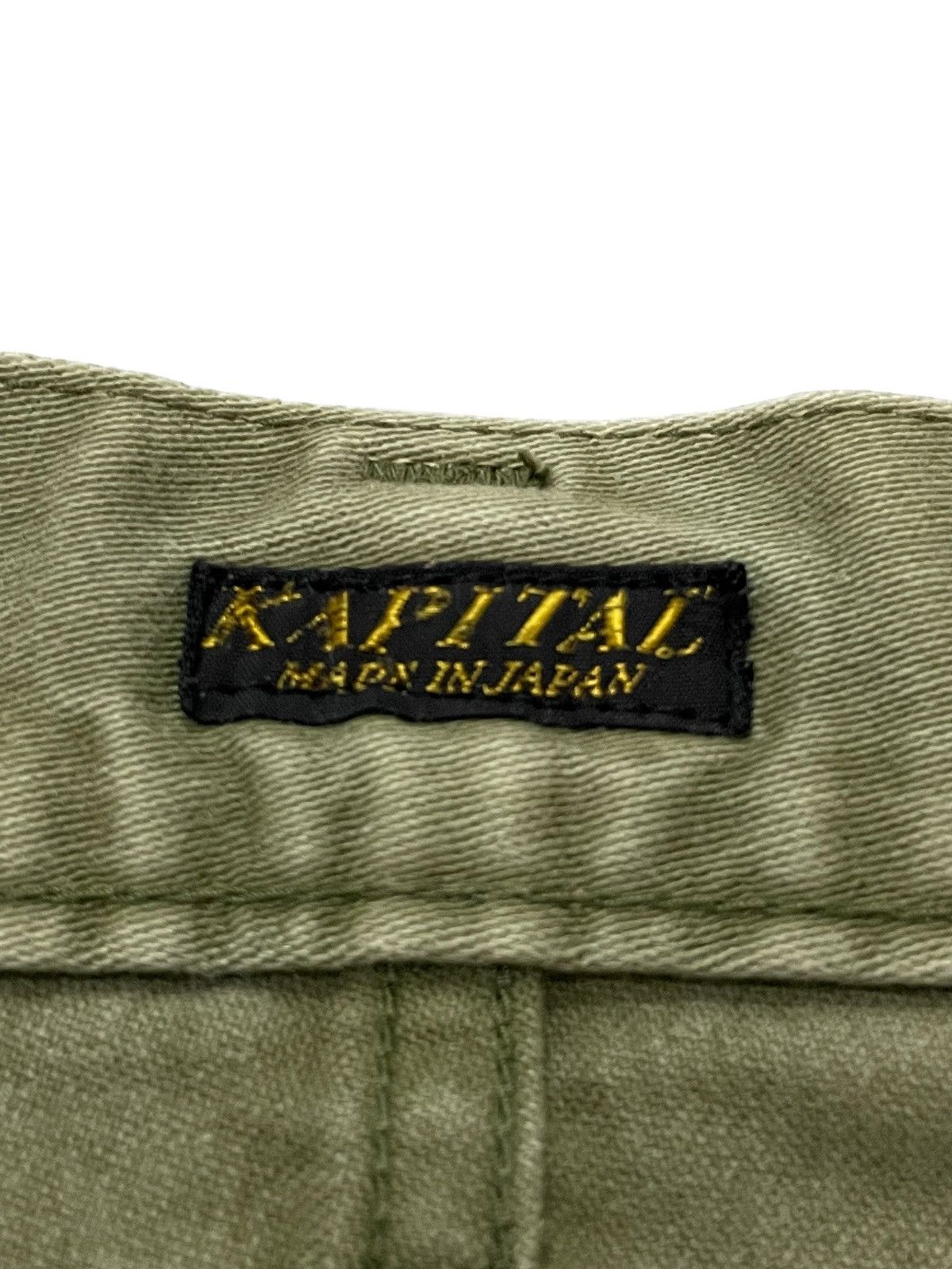 Kapital × Kapital Kountry Vintage Kapital CBD Hemp Green Faded Wash Pants Size US 29 - 11 Thumbnail