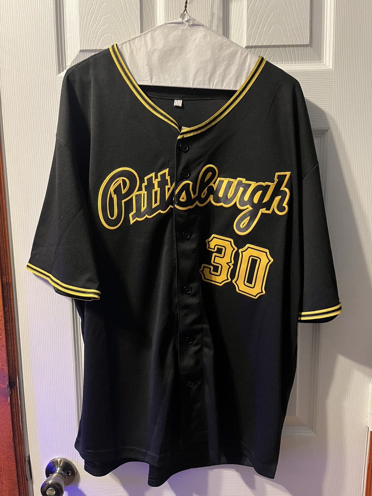 MLB vintage mlb paul skenes black alternate replica jersey Size US L / EU 52-54 / 3 - 2 Thumbnail
