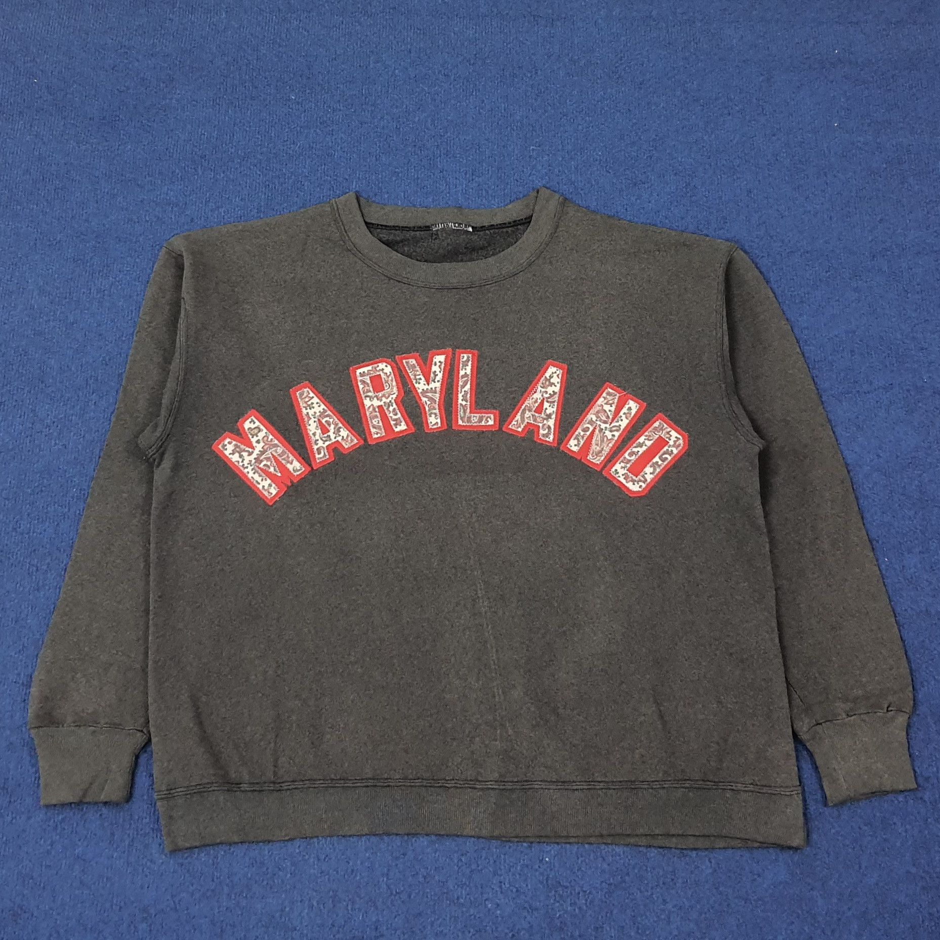 Other Vintage Maryland Streetwear Sweatshirt C236N12 Size US L / EU 52-54 / 3 - 1 Thumbnail