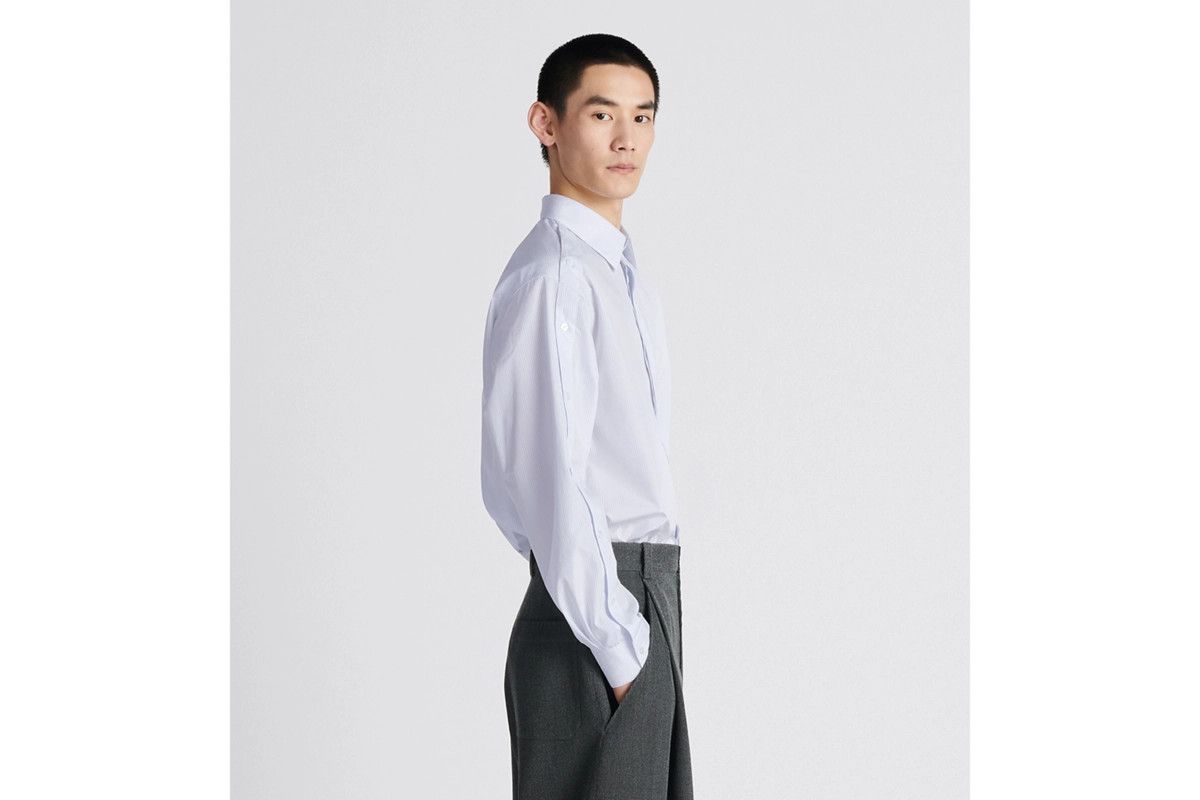 Dior o1bcso1str1124 Oversized Shirt in Ecru Size US XS / EU 42 / 0 - 5 Thumbnail