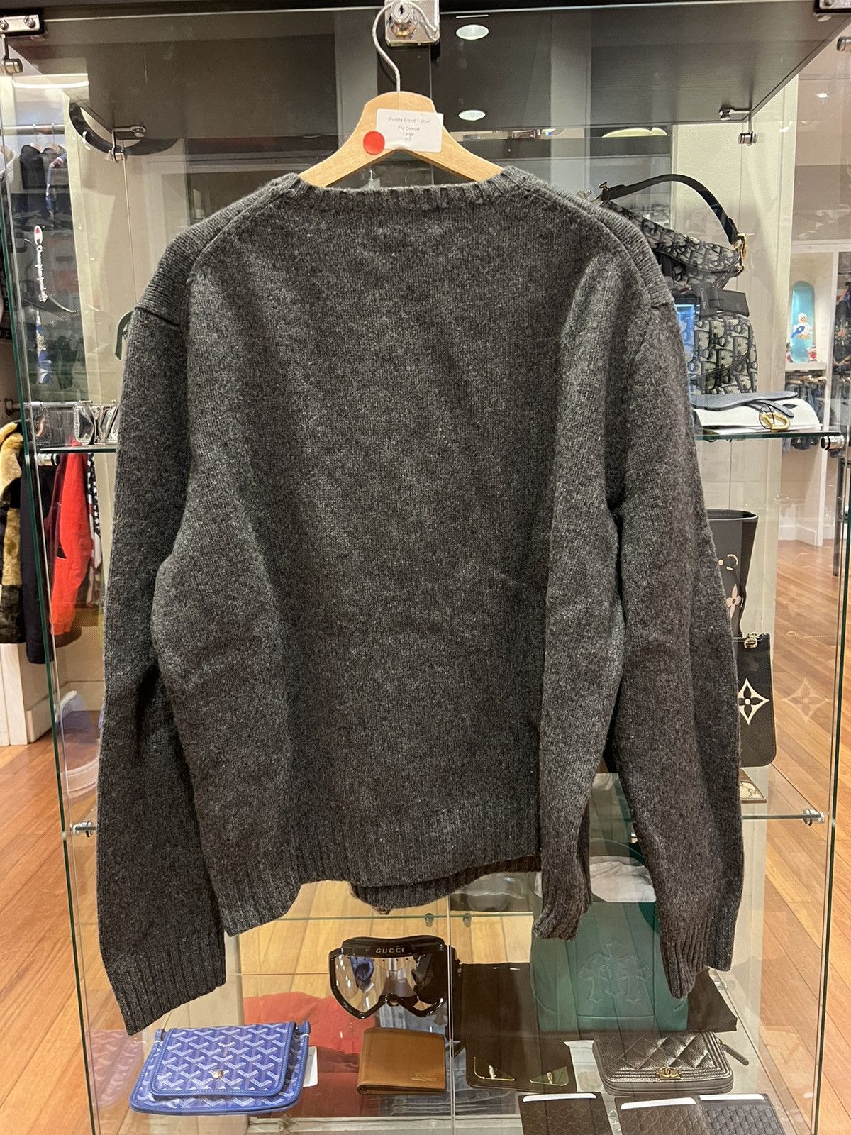Polo Ralph Lauren Polo Ralph Lauren Polo Bear Toggle Coat Knit Sweater Size US XL / EU 56 / 4 - 7 Thumbnail