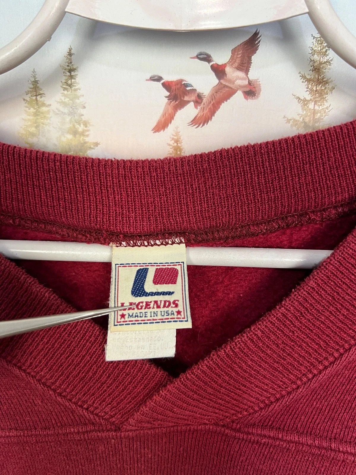 Vintage Vintage 90's Chicago Wolves IHL Sweatshirt Hockey Crewneck Size US XL / EU 56 / 4 - 4 Thumbnail