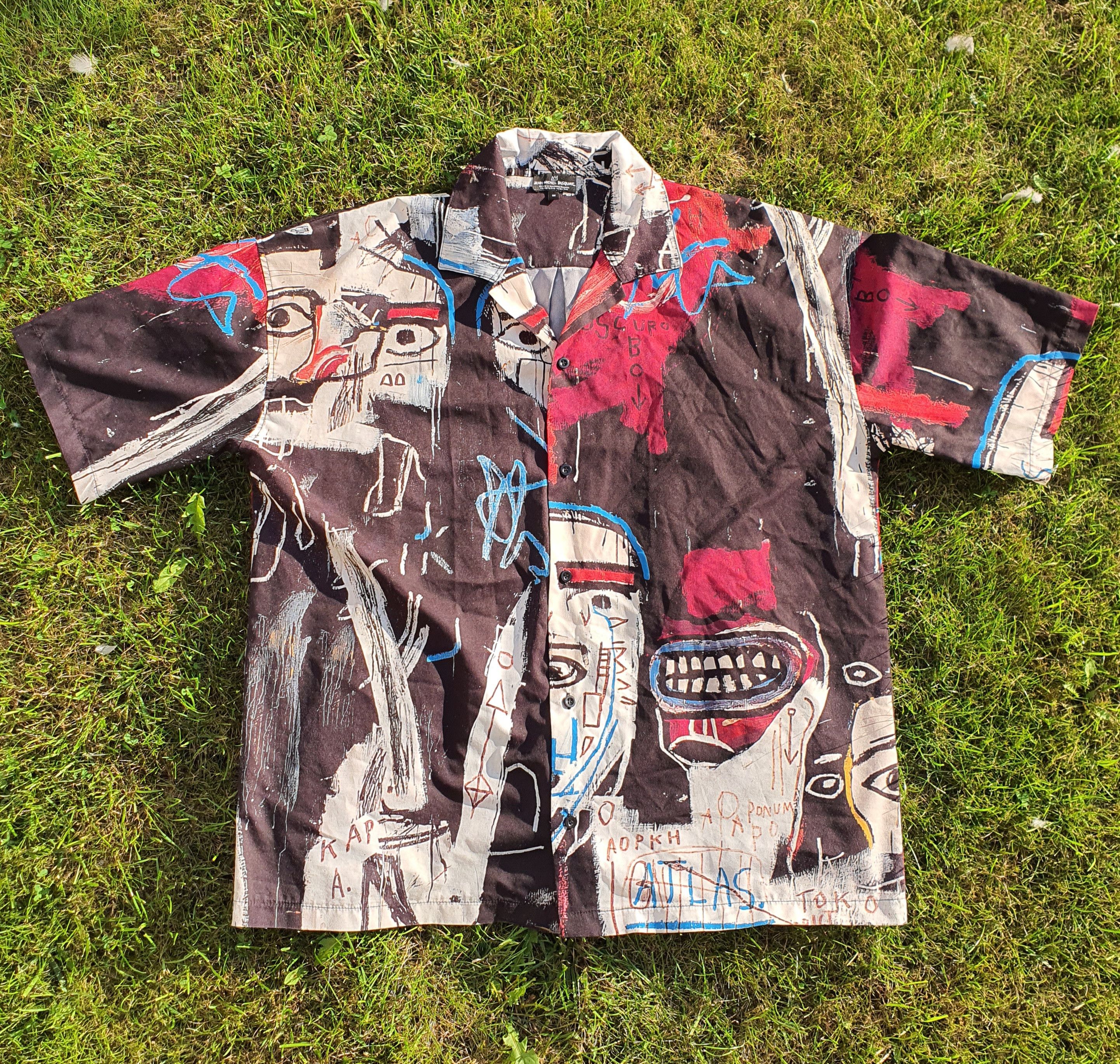 Jean-Michel Basquiat Basquiat hawaiian shirt Size US M / EU 48-50 / 2 - 1 Thumbnail