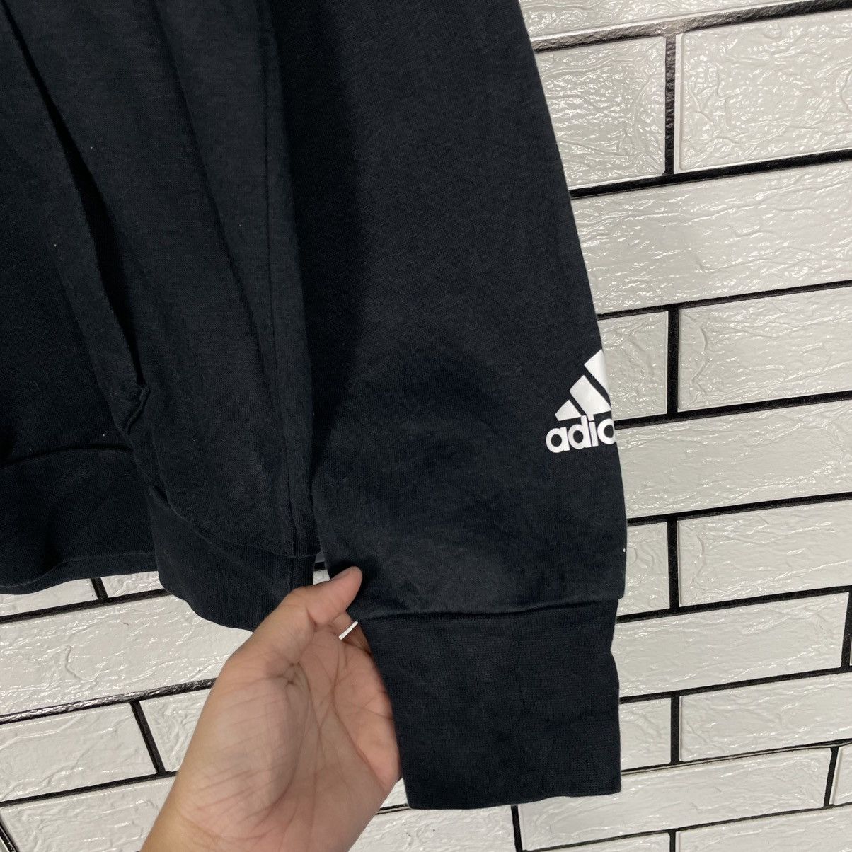 Adidas Adidas Big Logo Pullover Hoodie Size US M / EU 48-50 / 2 - 12 Thumbnail