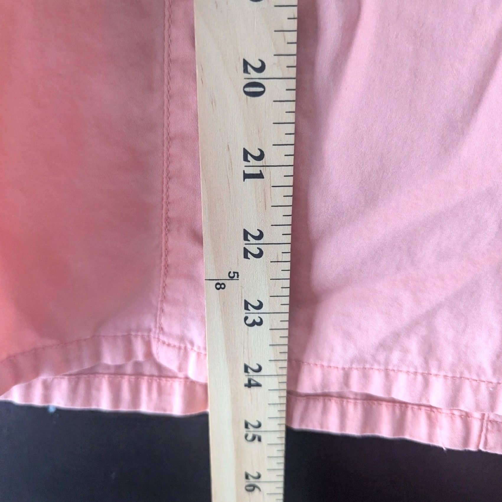 Vintage Light Pink Snap Up Utility Shirt Top Women's S 100% Cotton Christopher & Banks Button Up Blouse Tunic Casual Office Wear Size S / US 4 / IT 40 - 4 Thumbnail
