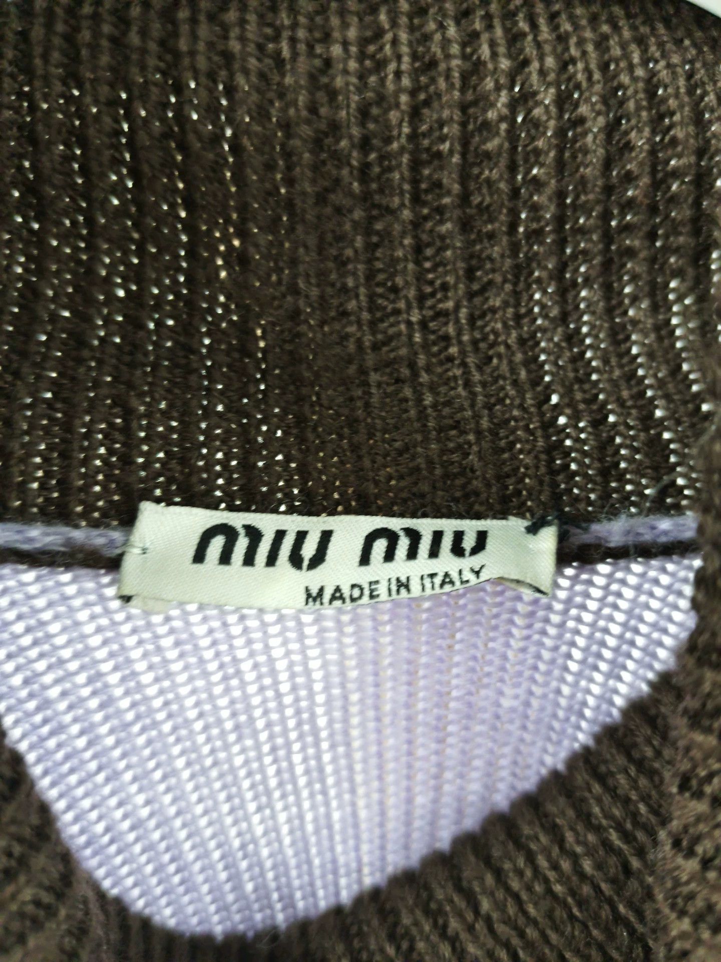 Miu Miu MIU MIU women's sweater chest 114/82 Size S / US 4 / IT 40 - 4 Thumbnail
